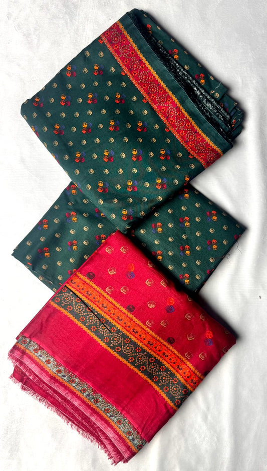 3 PIECE - PRINTED SUIT