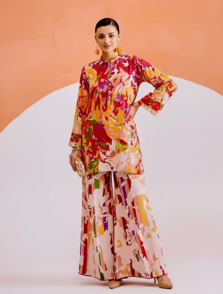 2 PIECE - PRINTED LAWN SUIT