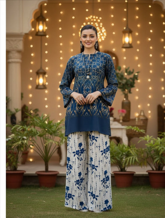 2 PIECE - PRINTED LAWN SUIT