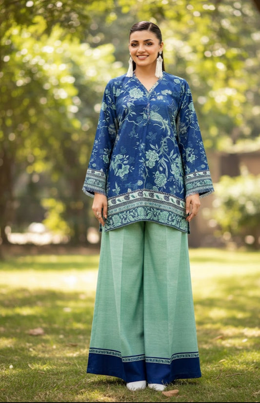 2 PIECE - PRINTED LAWN SUIT