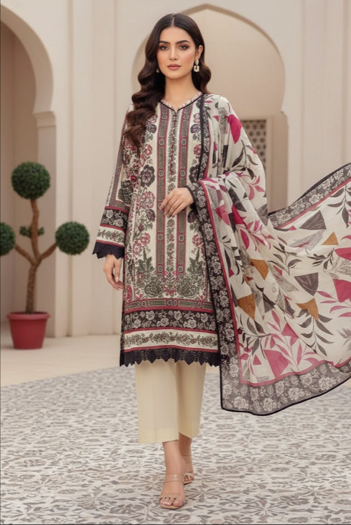 3 PIECE - DIGITAL PRINTED SUIT
