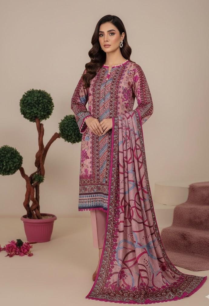 3 PIECE - DIGITAL PRINTED SUIT