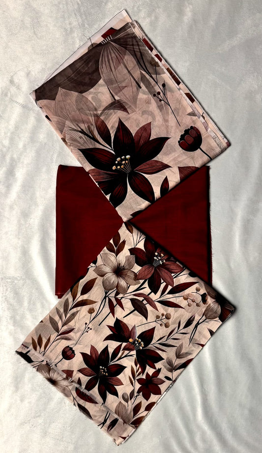 3 PIECE - DIGITAL PRINTED SUIT